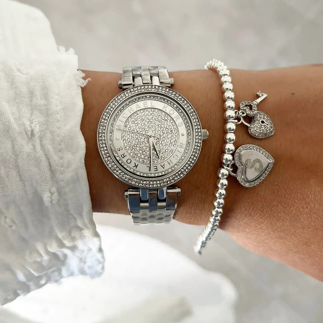 סט שעון וצמיד MICHAEL KORS