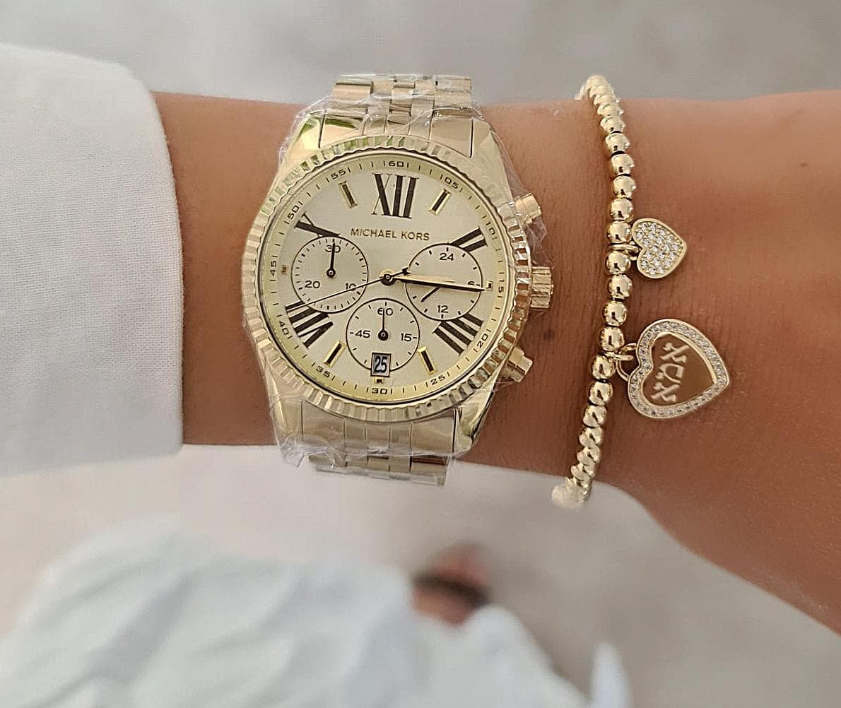 סט שעון וצמיד MICHAEL KORS