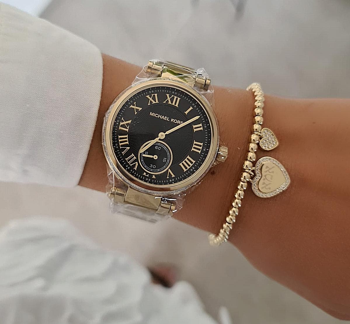 סט שעון וצמיד MICHAEL KORS