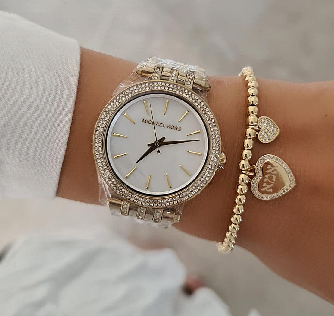 סט שעון וצמיד MICHAEL KORS