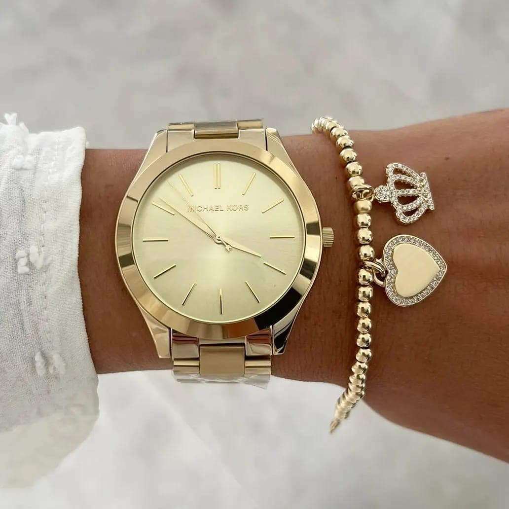 סט שעון וצמיד MICHAEL KORS