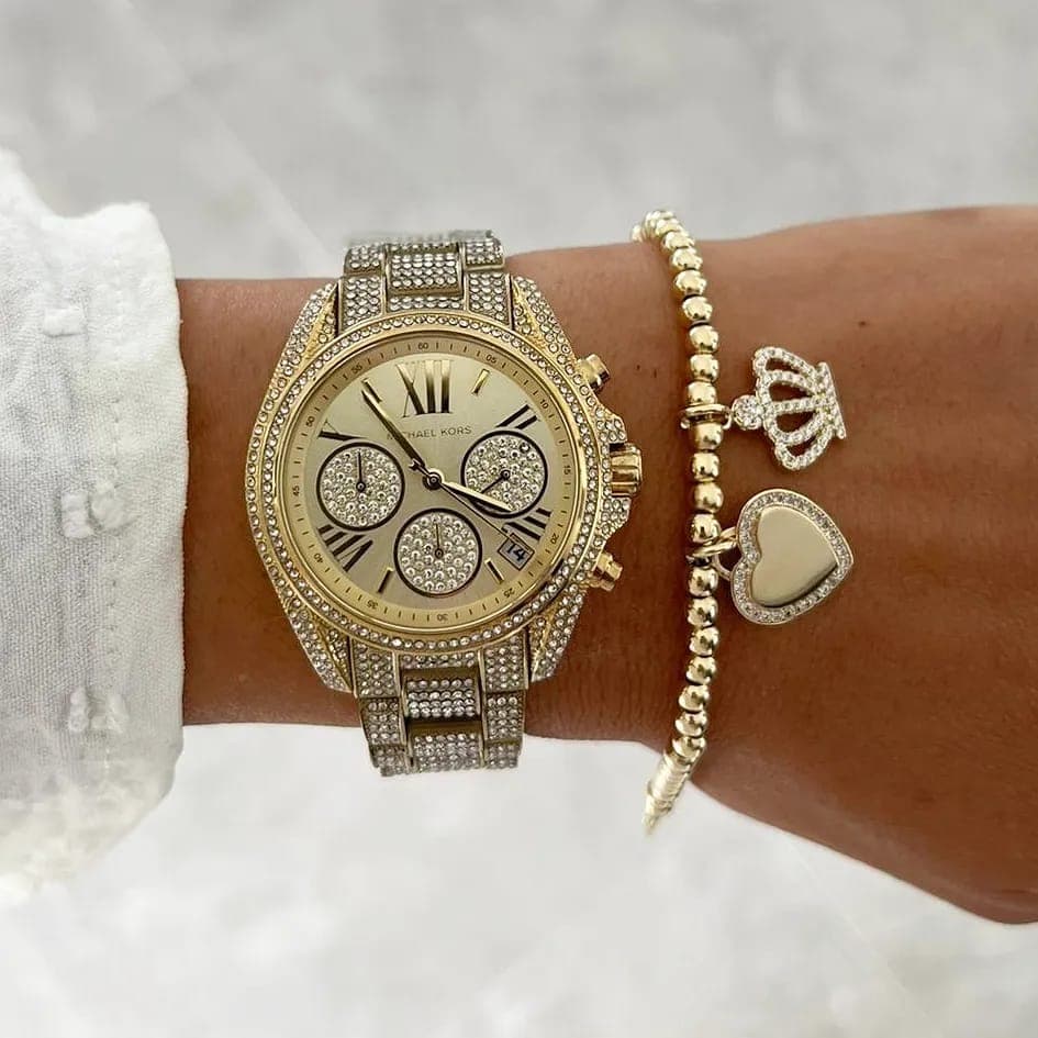 סט שעון וצמיד MICHAEL KORS